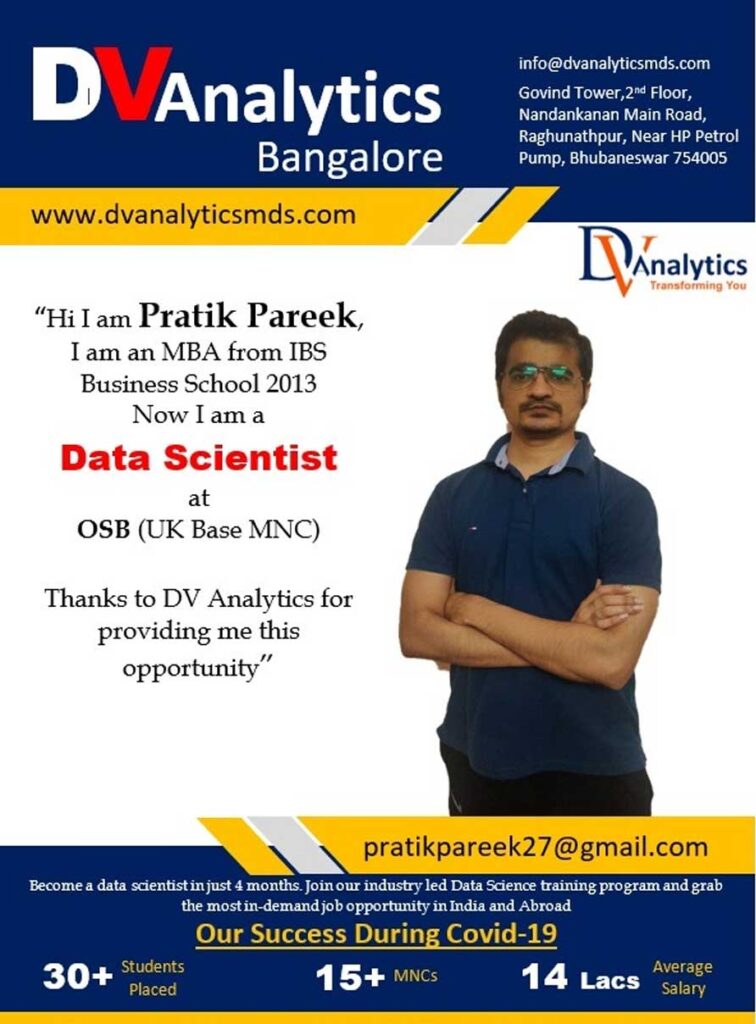 Offline Data Science Course in Bangalore