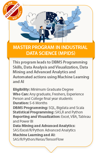 Programing in Industrial in Data Science Course in Bangalore