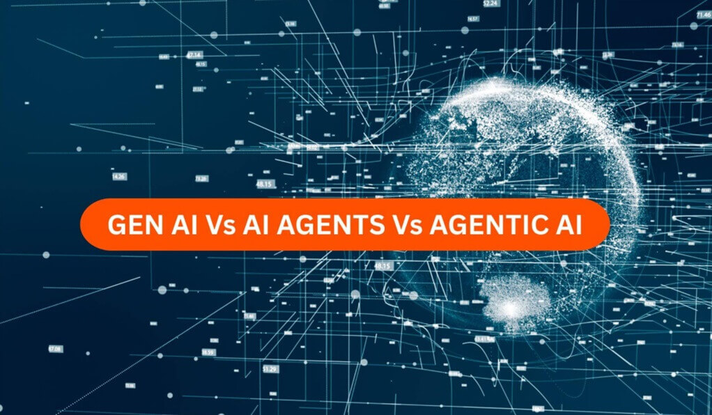 GEN AI vs AI AGENTS vs AGENTIC AI